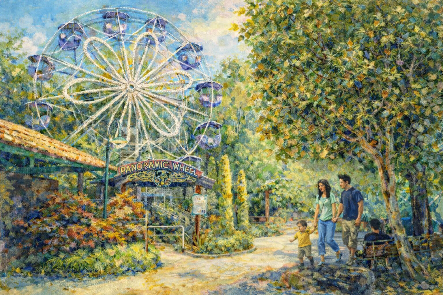 Showcasing the work of California artists at Gilroy Gardens