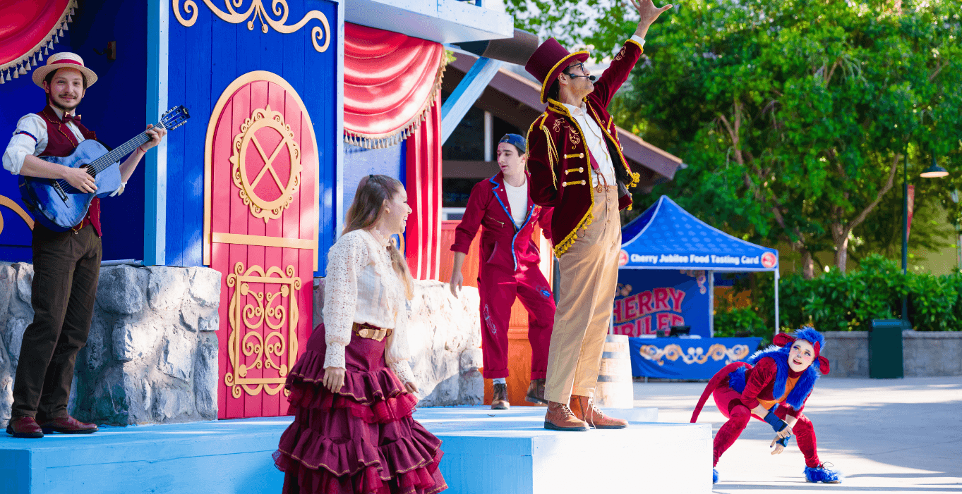 Cherry Jubilee at Gilroy Gardens Family Theme Park